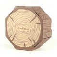 Šiltovka ČAPICA bordová 6 panelová - jaseň drevo